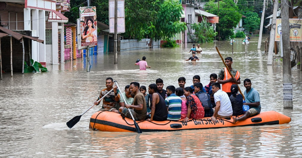 ত্রিপুরায় বন্যায় নিহত অন্তত ২৪