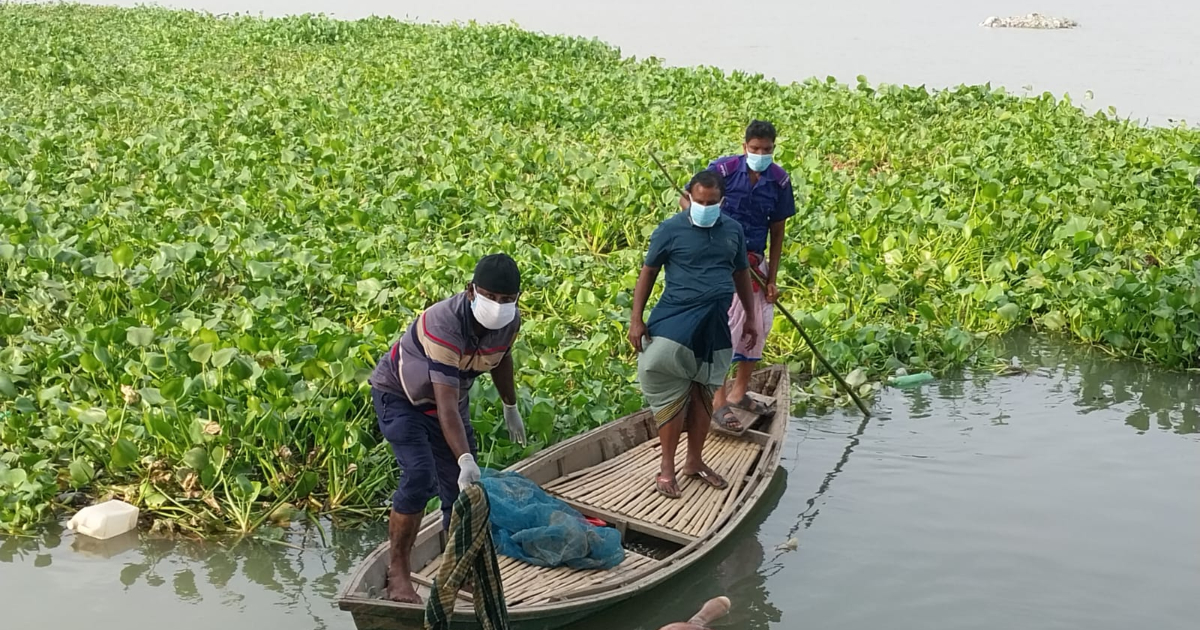 ধলেশ্বরী নদী থেকে অজ্ঞাত লাশ উদ্ধার
