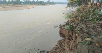 মিরসরাইয়ে প্রকট আকার ধারণ করছে নদী ভাঙন