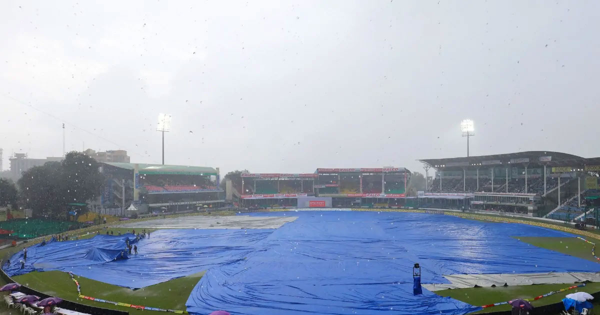 কানপুরে দ্বিতীয় দিনেও বৃষ্টির বাধা, খেলা শুরু নিয়ে সংশয়