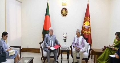 প্রধান উপদেষ্টার সঙ্গে রুশ রাষ্ট্রদূতের বিদায়ী সাক্ষাৎ