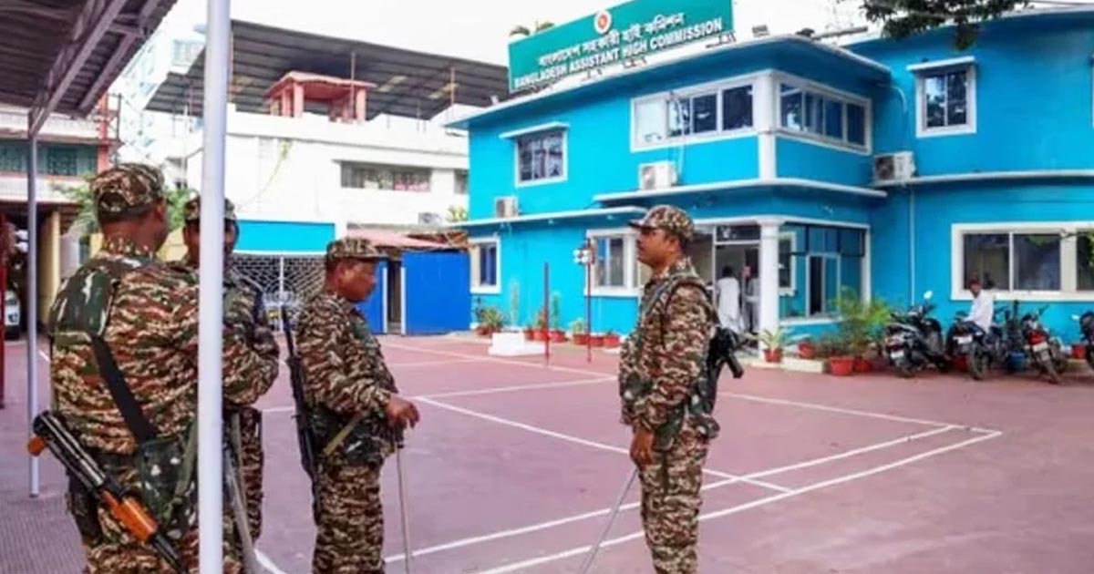 আগরতলায় বাংলাদেশ দূতাবাসে হামলার ঘটনায় গ্রেপ্তার ৭, ৩ পুলিশ কর্মকর্তা বরখাস্ত