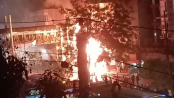রাজধানীর নদ্দায় ফুটওভার ব্রিজের পাশে ভয়াবহ আগুন রাজধানীর নদ্দায় ফুটওভার ব্রিজের পাশে ভয়াবহ আগুন