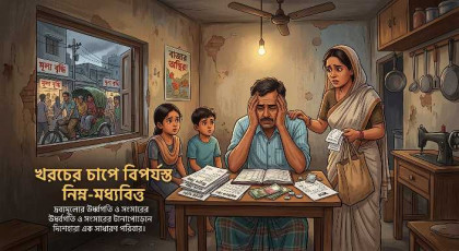 খরচের চাপে বিপর্যস্ত নিম্ন-মধ্যবিত্ত খরচের চাপে বিপর্যস্ত নিম্ন-মধ্যবিত্ত