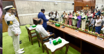 শপথ নিয়েছেন সংরক্ষিত নারী আসনের ৪৯ এমপি শপথ নিয়েছেন সংরক্ষিত নারী আসনের ৪৯ এমপি