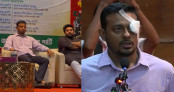 চোখে ব্যান্ডেজ বেঁধে প্রতীকী প্রতিবাদ জানালেন নাসীরুদ্দীন পাটওয়ারী চোখে ব্যান্ডেজ বেঁধে প্রতীকী প্রতিবাদ জানালেন নাসীরুদ্দীন পাটওয়ারী
