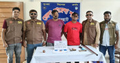 ফকিরহাটে ৩০০ ইয়াবাসহ দুই ভাই গ্রেপ্তার, দেশীয় অস্ত্র উদ্ধার ফকিরহাটে ৩০০ ইয়াবাসহ দুই ভাই গ্রেপ্তার, দেশীয় অস্ত্র উদ্ধার