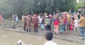 ইছামতী নদীতে গোসল করতে নেমে নিখোঁজ নারী, উদ্ধারে ডুবুরি অভিযান ইছামতী নদীতে গোসল করতে নেমে নিখোঁজ নারী, উদ্ধারে ডুবুরি অভিযান